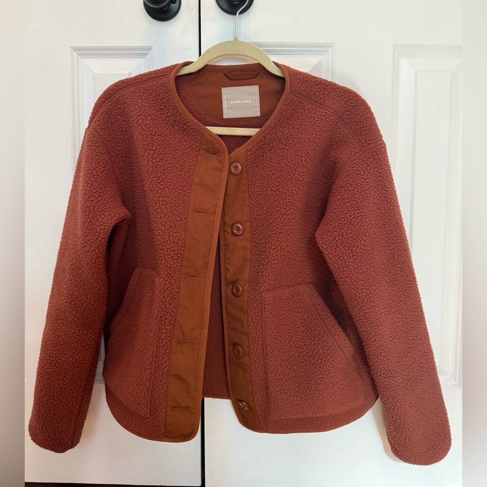 Everlane Women's Rust Teddy Jacket